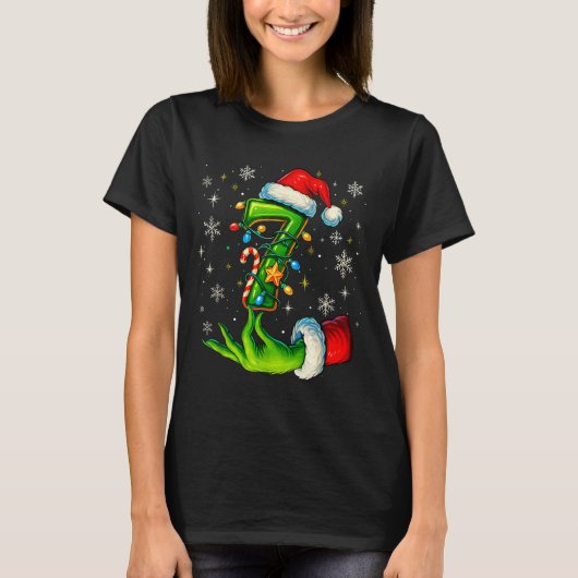 Six Seven 67 Meme Funny Christmas Couple Matching T-shirt (Voorkant)