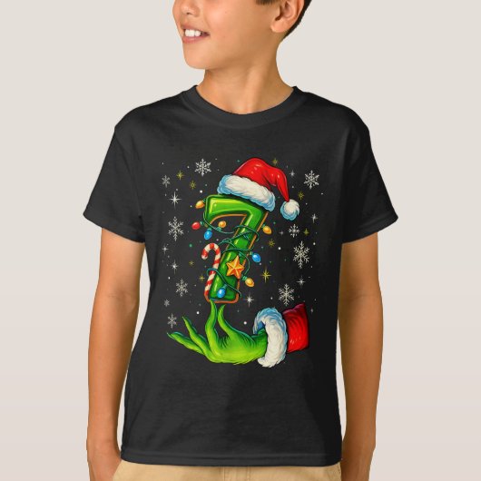 Six Seven 67 Meme Funny Christmas Couple Matching T-shirt (Voorkant)
