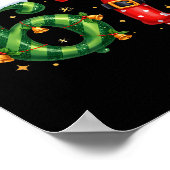 Six Seven 67 Meme Funny Christmas Santa Gen Alpha  Poster (Hoek)