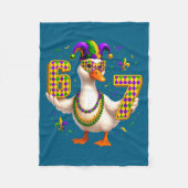 Six Seven 67 Meme Goose With Jester Hat &amp; Bead Fleece Deken (Voorkant)