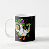 Six Seven 67 Meme Goose With Jester Hat &amp; Bead Koffiemok (Links)