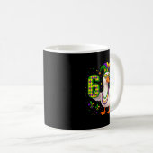 Six Seven 67 Meme Goose With Jester Hat &amp; Bead Koffiemok (Voorkant rechts)