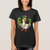 Six Seven 67 Meme Goose With Jester Hat &amp; Bead T-shirt (Voorkant)