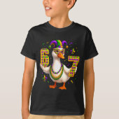 Six Seven 67 Meme Goose With Jester Hat &amp; Bead T-shirt (Voorkant)