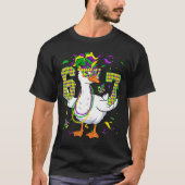 Six Seven 67 Meme Goose With Jester Hat & Bead T-shirt (Voorkant)
