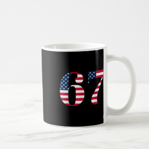 Six Seven 67 Meme Grappig Ons Amerikaanse Vlag Hal Koffiemok
