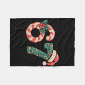 Six Seven 67 Meme Kerstmis Fleece Deken (Voorkant (Horizontaal))