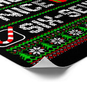 Six Seven 67 Meme Nice Naughty Christmas Pajamas M Poster (Hoek)