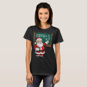 Six Seven 67 Meme Santa Math Teacher Christmas Men T-shirt (Voorkant volledig)