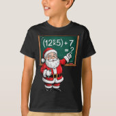 Six Seven 67 Meme Santa Math Teacher Christmas Men T-shirt (Voorkant)