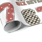 Six Seven 67 Meme Xmas Kerst Inpakpapier (Rol Hoek)
