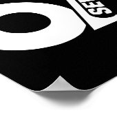 Six Seven 67 Teamsport Grappige Meme 67 6 7 Mannen Poster (Hoek)