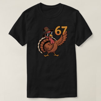 Six Seven 67 Thanksgiving – Retro 1967 Fall Harves T-shirt