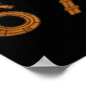 Six Seven 67 Train Tracks Trains Numbers 6 And 7 V Poster (Hoek)