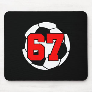 Six Seven 67 Voetbal 6 7 Grappige Meme 6-7 Gen Alp Muismat