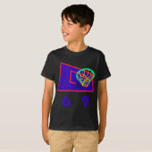 Six Seven 6 7 Basketball Meme Hoop Design Tank Top (Voorkant volledig)