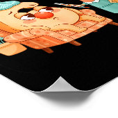 Six Seven 6 7 Funny 67 Gen Alpha Slang 6-7 Meme Nu Poster (Hoek)