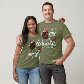 Six Seven 6 7 Gen Alpha Meme Kerstmis T-shirt (Unisex)