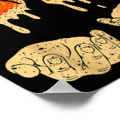 Six Seven 6 7 Gen Alpha Slang Basketball Ice Cream Poster (Hoek)