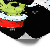 Six Seven 6 7 Gen Z Alpha Meme Slang Prettig Kerst Poster (Hoek)