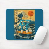 Six Seven 6-7 Japanese Great Wave Off Kanagawa 67  Muismat (Met muis)