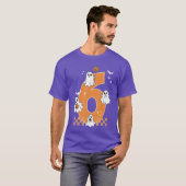 Six Seven 6 7 Meme 6 7 Halloween Costume Couple T-shirt (Voorkant volledig)