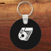 Six Seven 6 7 Meme 6 7 Halloween Kostuum _1 Sleutelhanger (Voorkant)