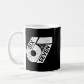 Six Seven 6 7 Meme 6 7 Halloween Kostuum Koffiemok (Links)