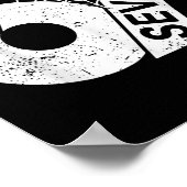 Six Seven 6 7 Meme 6 7 Halloween Kostuum  Poster (Hoek)