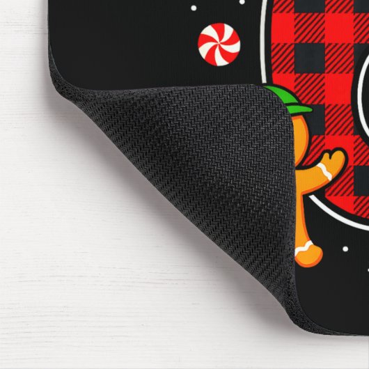 Six Seven 6 7 Meme Christmas Matching Couple Boy G Muismat (Hoek)