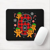 Six Seven 6 7 Meme Christmas Matching Couple Boy G Muismat (Met muis)