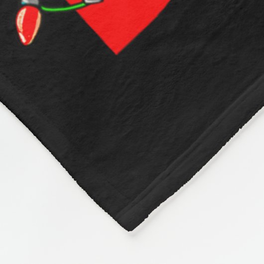 Six Seven 6 7 Meme Dabbing Gingerbread Man Christm Fleece Deken (Hoek)