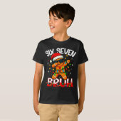 Six Seven 6 7 Meme Dabbing Gingerbread Man Christm T-shirt (Voorkant volledig)
