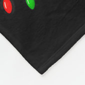Six Seven 6 7 Meme Dabbing Kerstman Peperkoek Chri Fleece Deken (Hoek)
