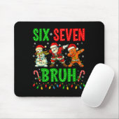 Six Seven 6 7 Meme Dabbing Kerstman Peperkoek Chri Muismat (Met muis)