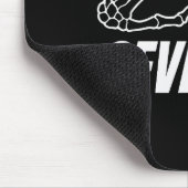 Six Seven 6 7 Meme Funny Skeleton Hands Sign Let's Muismat (Hoek)