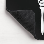 Six Seven 6 7 Meme Funny Skeleton Hands Sign Let's Muismat (Hoek)