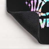 Six Seven 6 7 Meme Funny Skeleton Hands Sign Let's Muismat (Hoek)