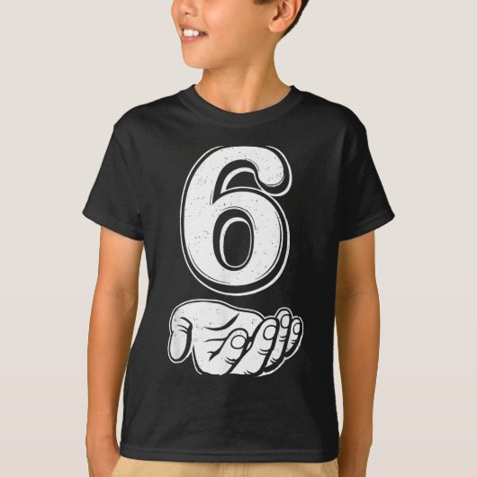 Six Seven 6 7 Meme Gen Alpha Slang 6 7 Hands Coupl T-shirt (Voorkant)