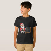 Six Seven 6 7 Meme Santa Christmas Xmas Teacher Nu T-shirt (Voorkant volledig)