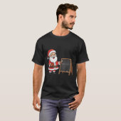 Six Seven 6 7 Meme Santa Christmas Xmas Teacher Nu T-shirt (Voorkant volledig)
