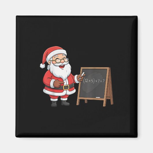 Six Seven 6 7 Meme Sinterklaas Kerstmis Xmas Leraa Magneet (Voorkant)