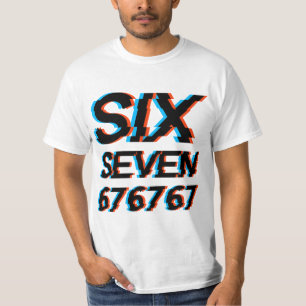Six Seven 6-7 Meme T-shirt