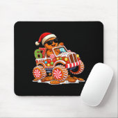 Six Seven 6 7 Monster Truck Gingerbread Man Christ Muismat (Met muis)