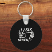 Six Seven 6 7, Skeleton Hands, Soky Skull Sleutelhanger (Voorkant)