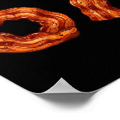 Six Seven Bacon Cool Meme 67 Funny Number  Poster (Hoek)