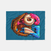 Six Seven Baseball Candy Drip 6-7 Meme Fleece Deken (Voorkant (Horizontaal))