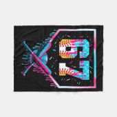 Six Seven Baseball Ice Cream Drip Cool 67 Gen Alph Fleece Deken (Voorkant (Horizontaal))