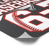 Six Seven Baseball Meme How Many Days 6-7  Poster (Hoek)