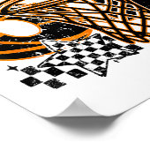 Six Seven Basketball, Funny 67 Basketball, Retro G Poster (Hoek)